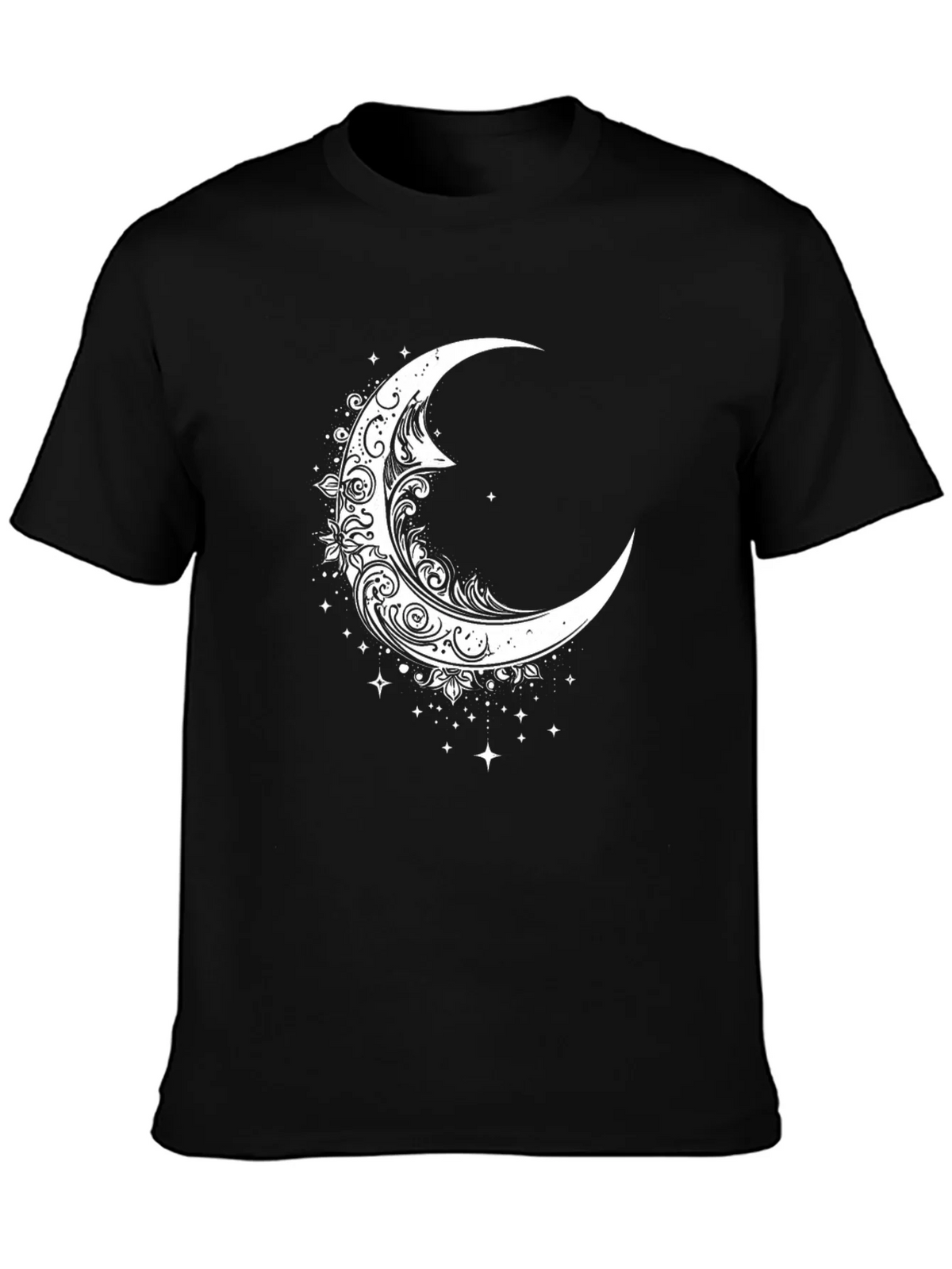 Crescent Moon Graphic Tee - Celestial Style product image 3