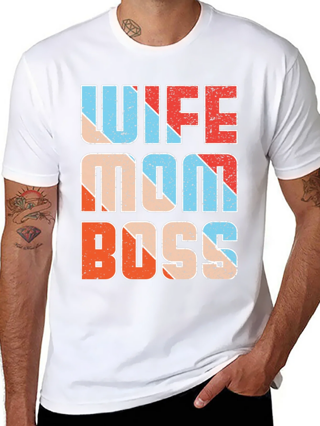 Wife Mom Boss Graphic Tee - Womens Empowerment T-Shirt product image 7