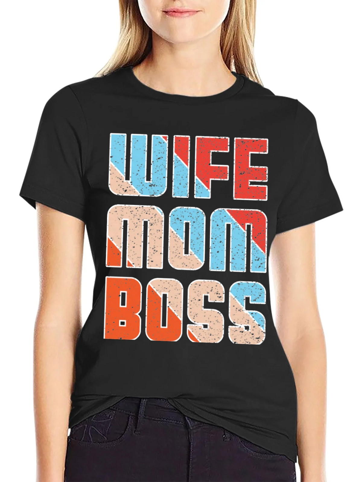 Wife Mom Boss Graphic Tee - Womens Empowerment T-Shirt product image 2