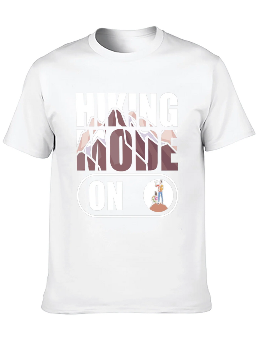 Hiking Mode On T-Shirt | Mountain Adventure Apparel product image 7