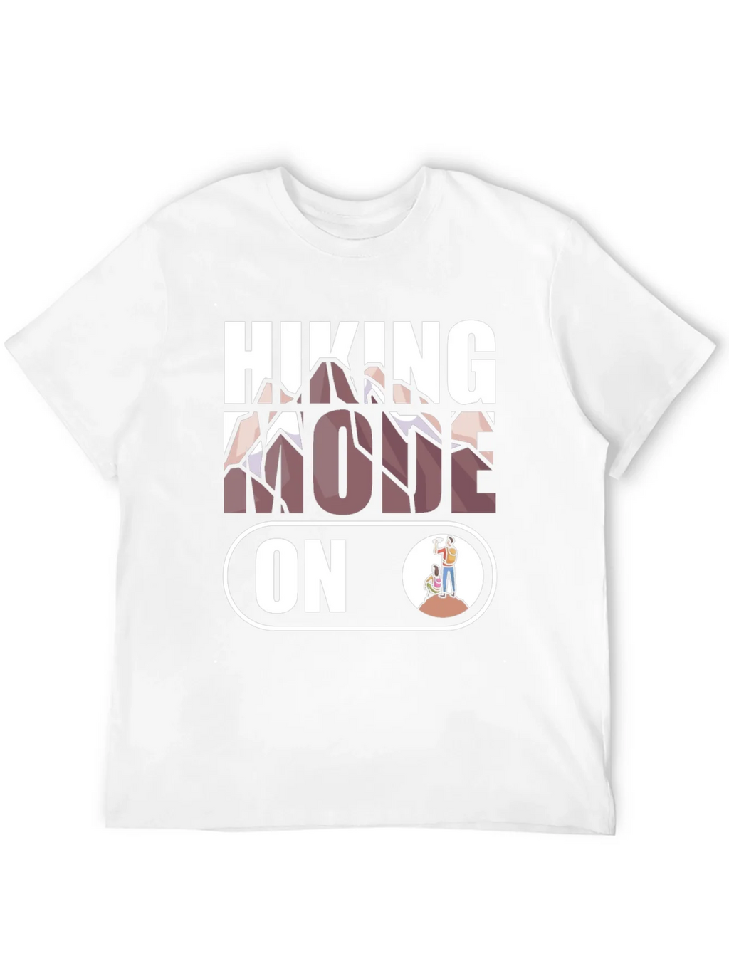 Hiking Mode On T-Shirt | Mountain Adventure Apparel product image 9