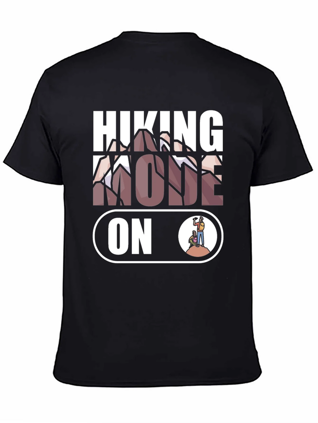 Hiking Mode On T-Shirt | Mountain Adventure Apparel product image 3