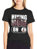 Hiking Mode On T-Shirt | Mountain Adventure Apparel product image 1