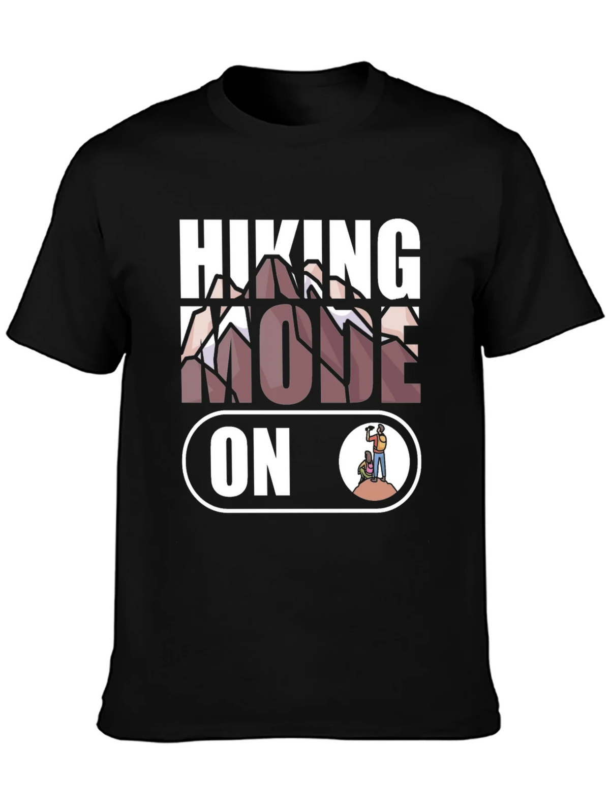 Hiking Mode On T-Shirt | Mountain Adventure Apparel product image 2