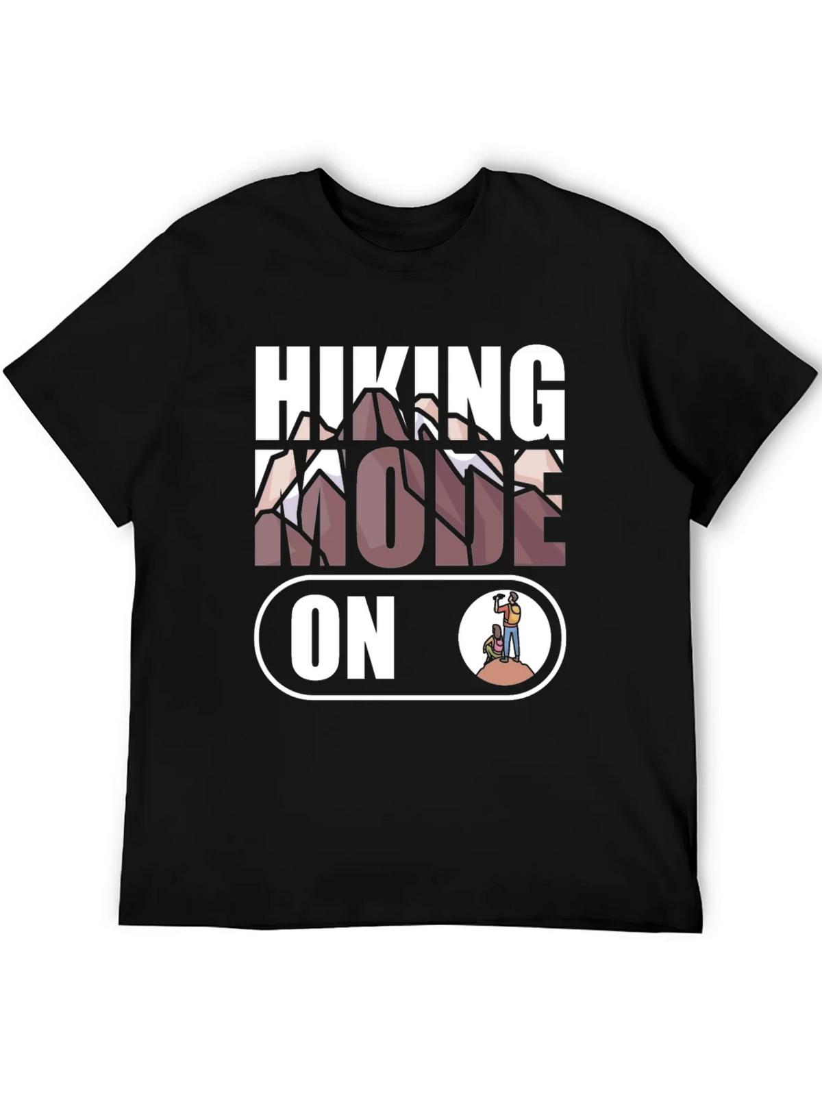 Hiking Mode On T-Shirt | Mountain Adventure Apparel product image 4