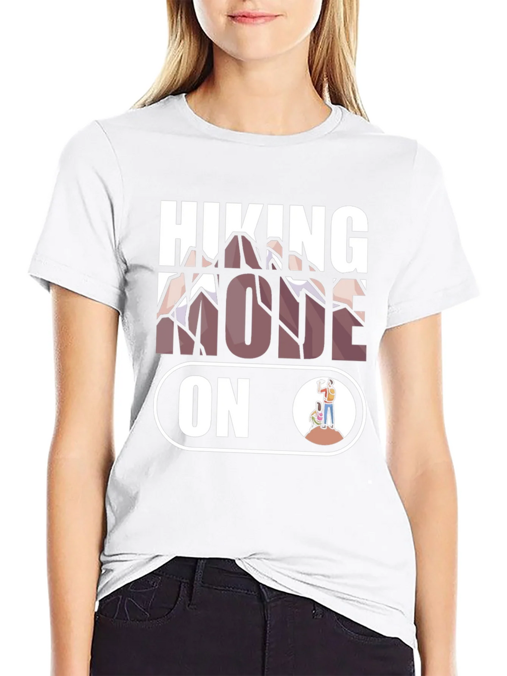 Hiking Mode On T-Shirt | Mountain Adventure Apparel product image 6