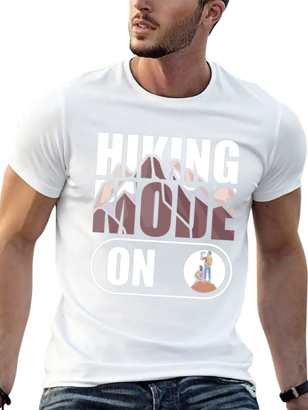 Hiking Mode On T-Shirt | Mountain Adventure Apparel product image 10