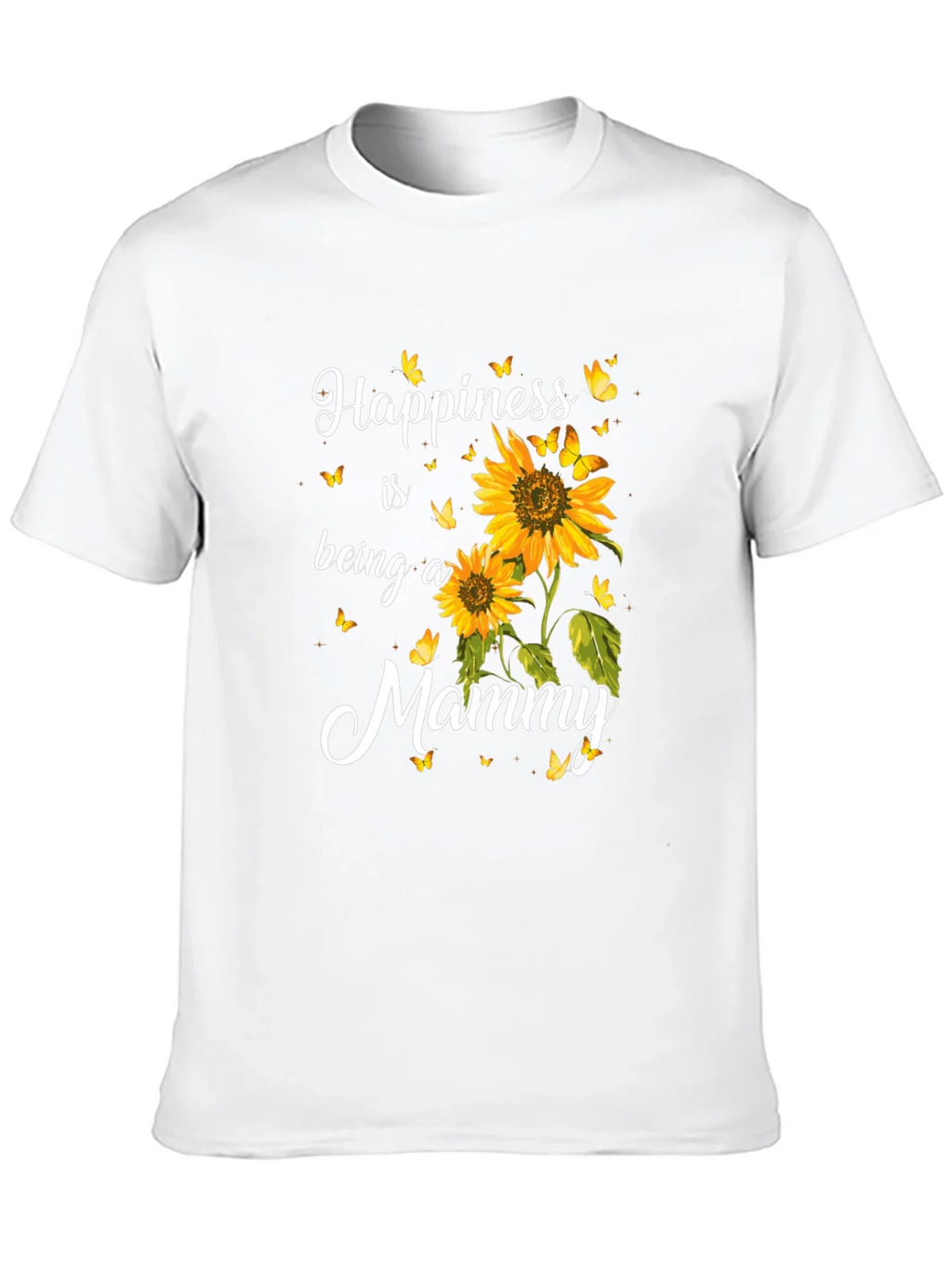 Happiness is Being a Mommy Sunflower T-Shirt product image 9