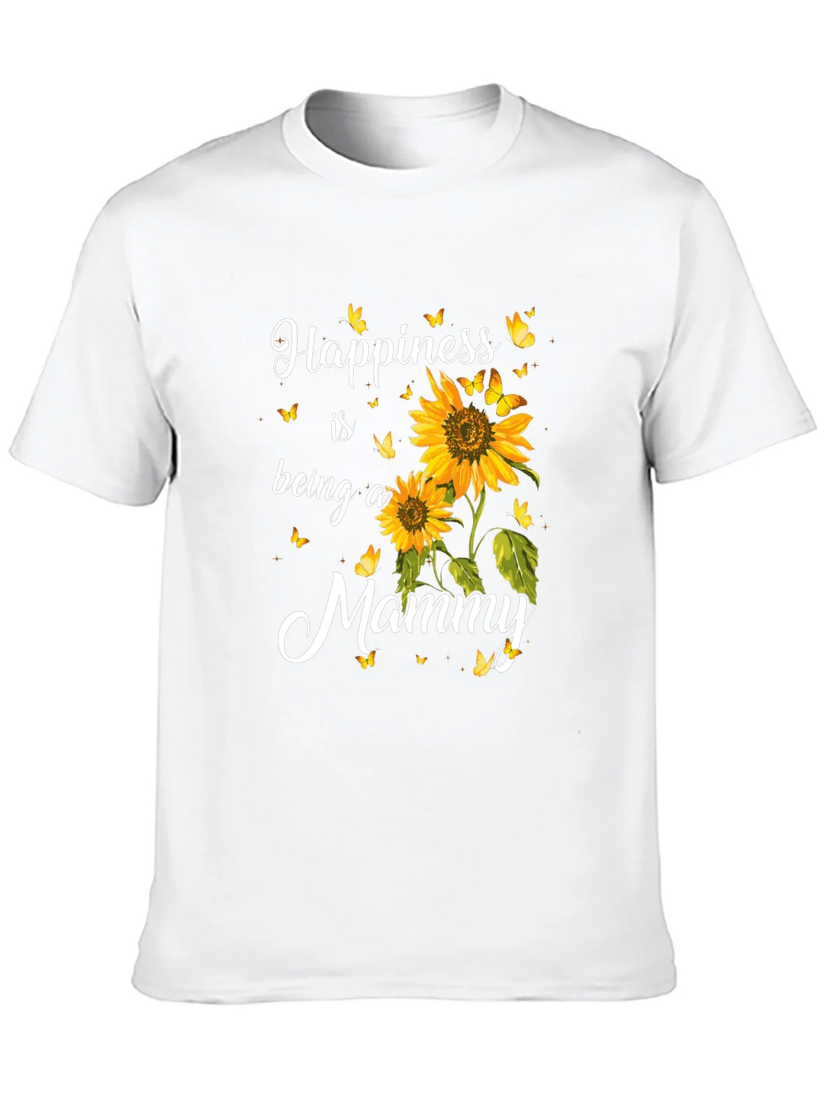 Happiness is Being a Mommy Sunflower T-Shirt product image 9