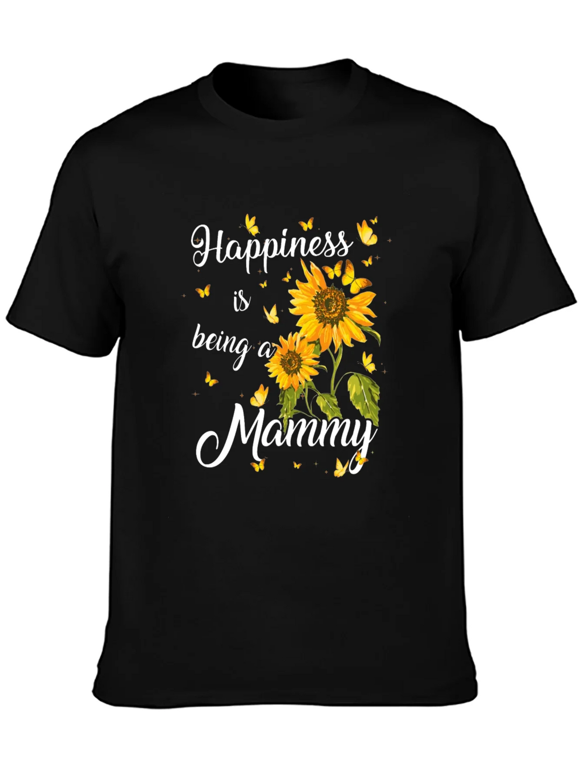 Happiness is Being a Mommy Sunflower T-Shirt product image 3