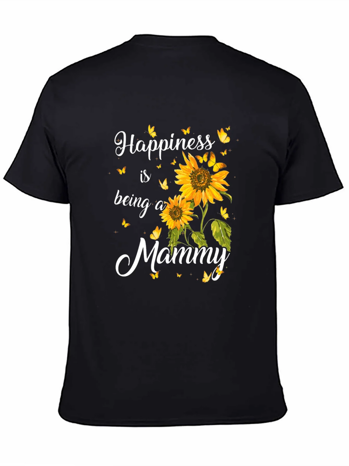 Happiness is Being a Mommy Sunflower T-Shirt product image 4