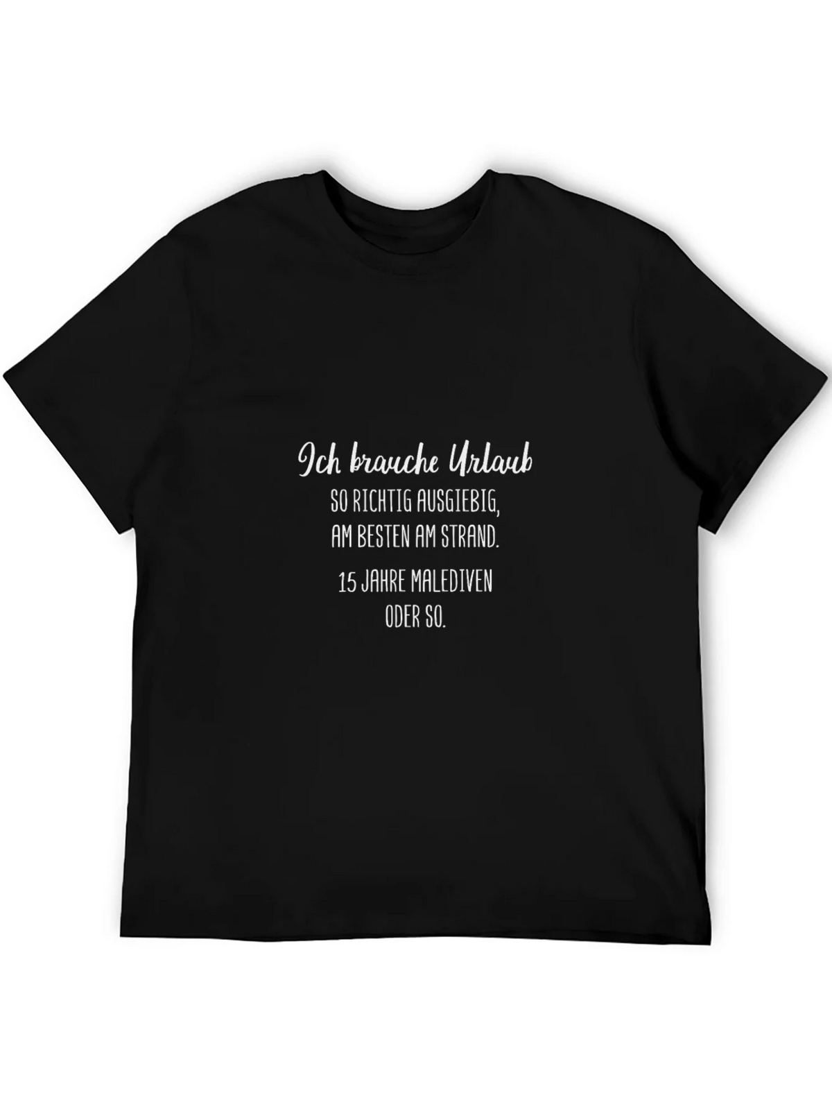 Ich Brauche Urlaub T-Shirt - Funny Vacation Tee product image 5