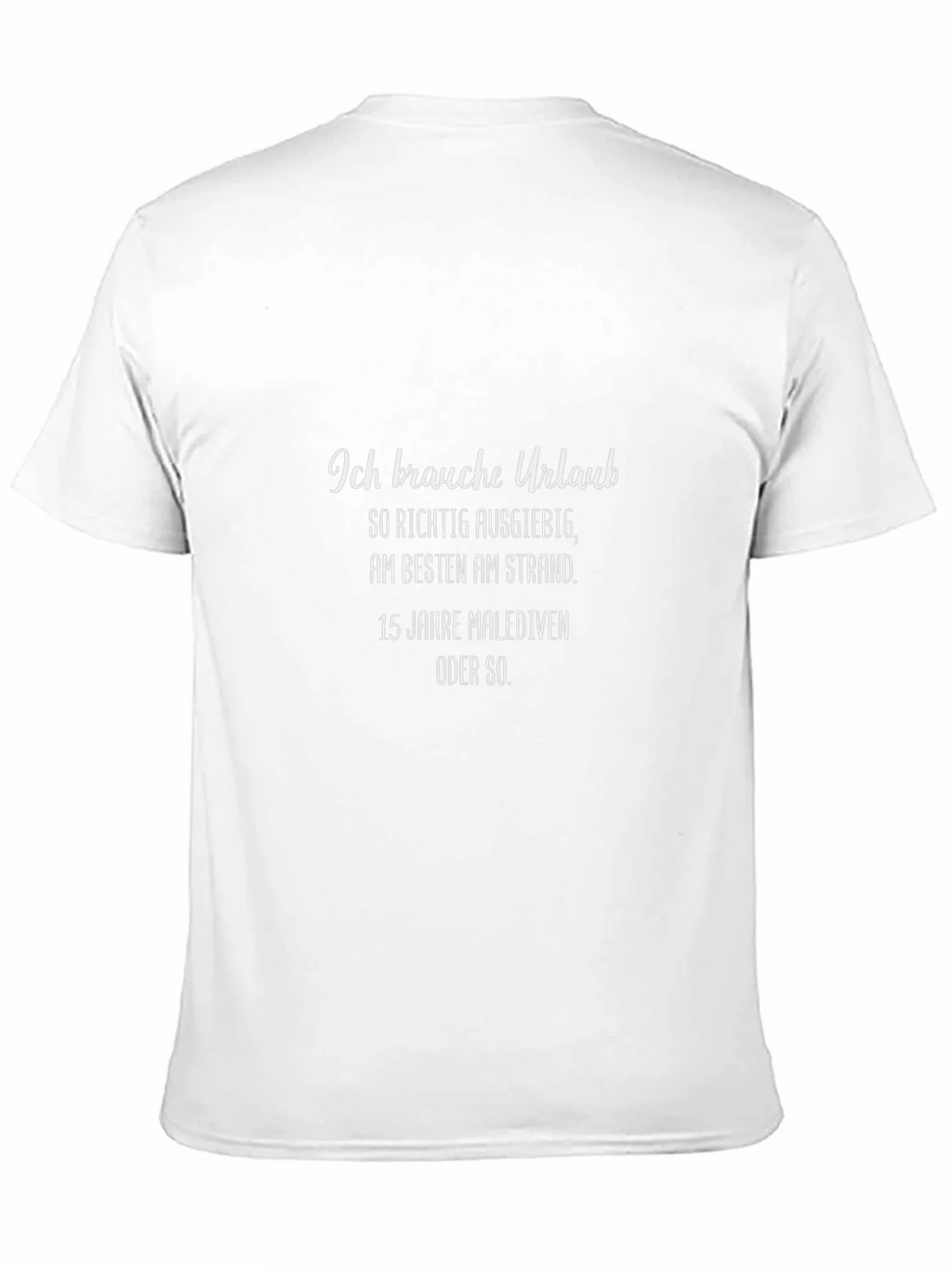 Ich Brauche Urlaub T-Shirt - Funny Vacation Tee product image 10