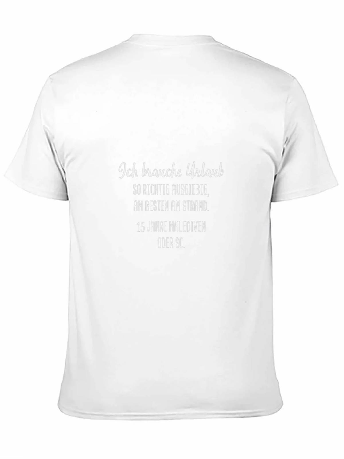 Ich Brauche Urlaub T-Shirt - Funny Vacation Tee product image 10