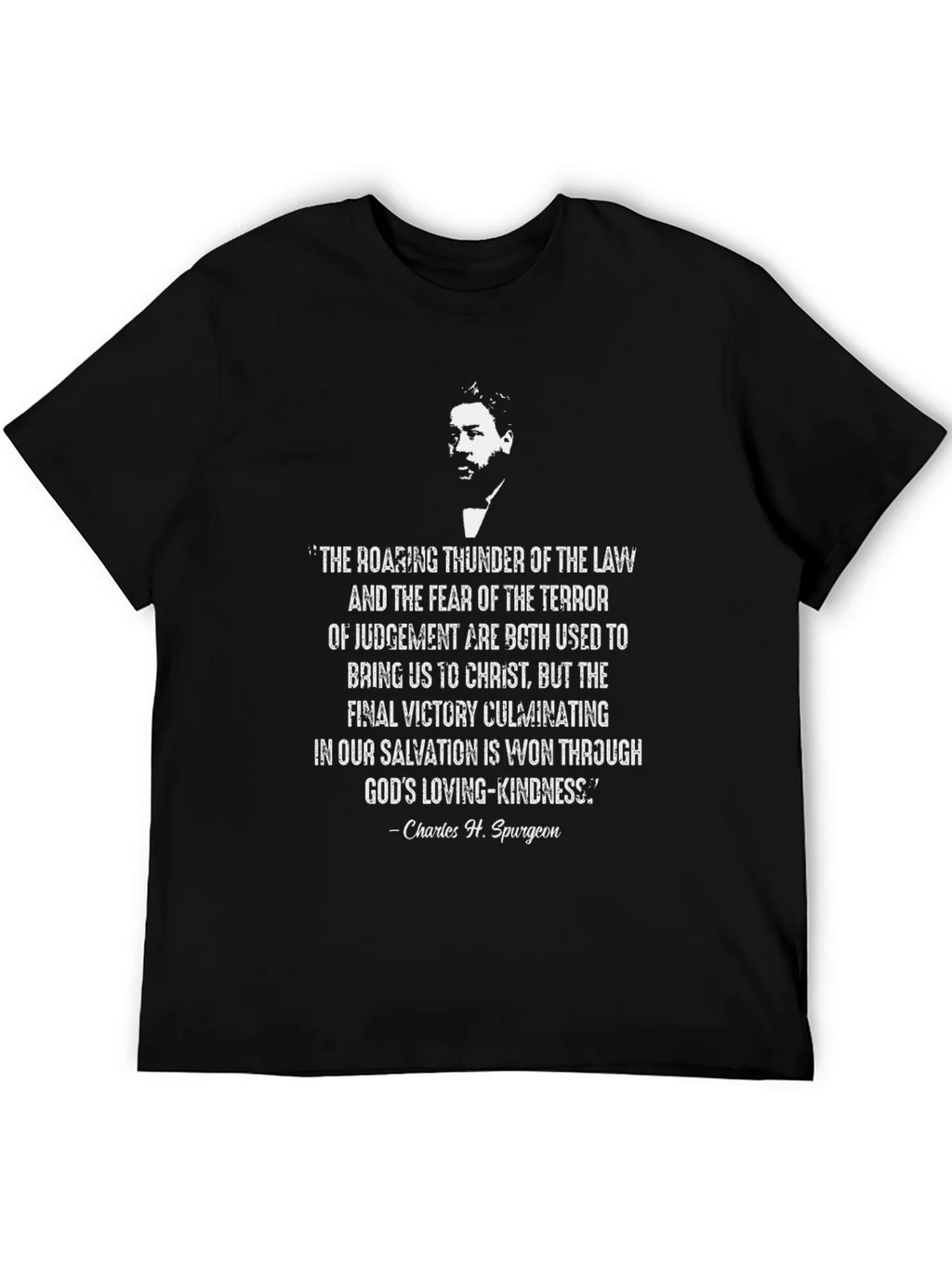 Charles Spurgeon Quote T-Shirt - Christian Theology Tee product image 5