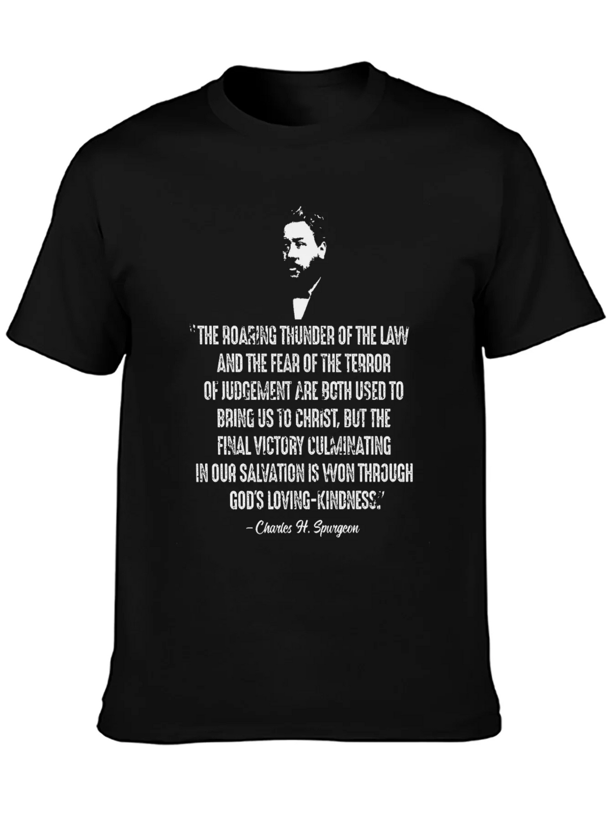 Charles Spurgeon Quote T-Shirt - Christian Theology Tee product image 3