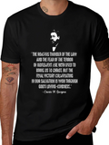 Charles Spurgeon Quote T-Shirt - Christian Theology Tee product image 1