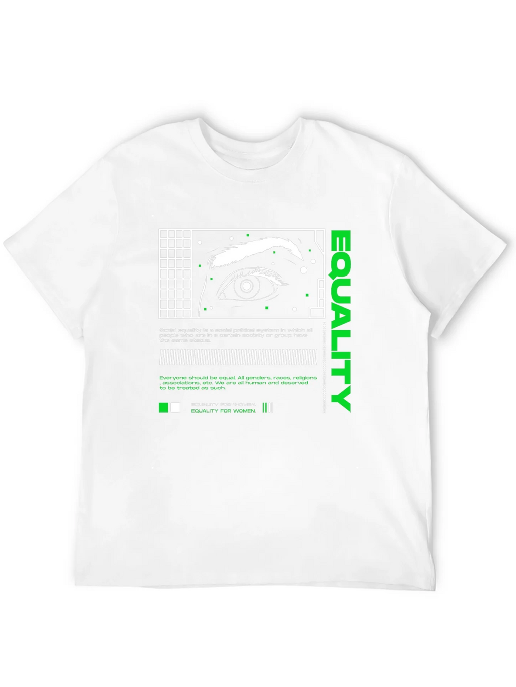 Equality Eye Graphic Tee - Social Justice T-Shirt product image 11