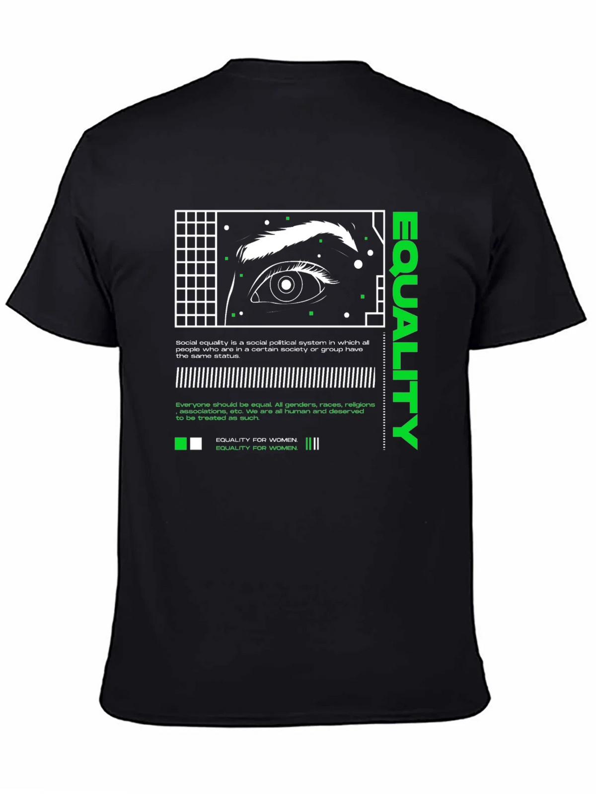 Equality Eye Graphic Tee - Social Justice T-Shirt product image 4