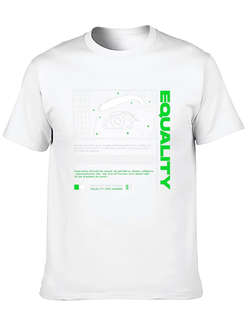 Equality Eye Graphic Tee - Social Justice T-Shirt product image 9