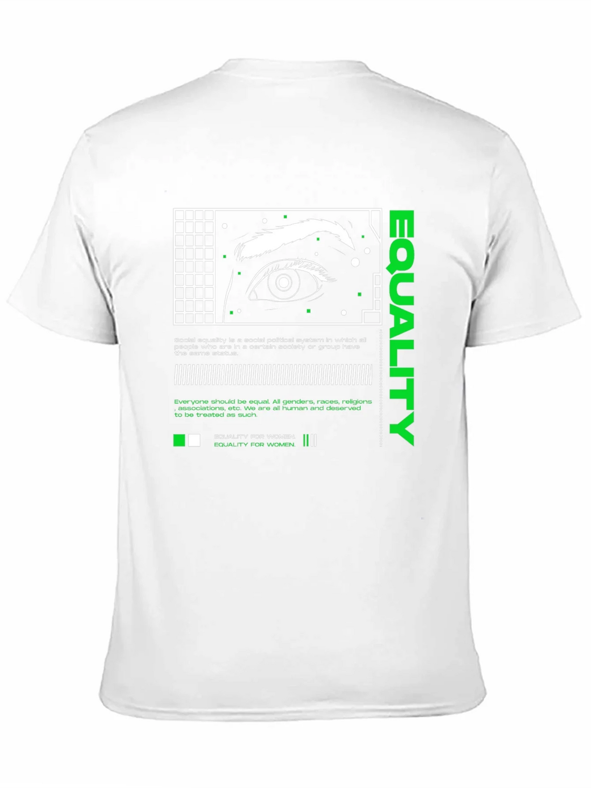 Equality Eye Graphic Tee - Social Justice T-Shirt product image 10