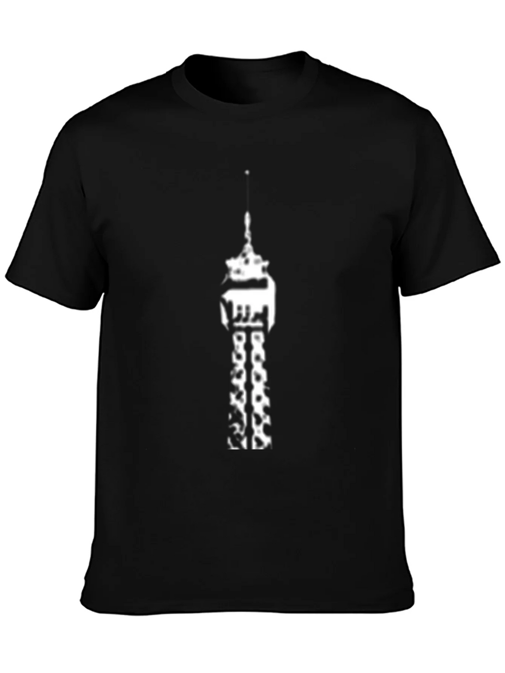 Tower Graphic Black T-Shirt product image 3