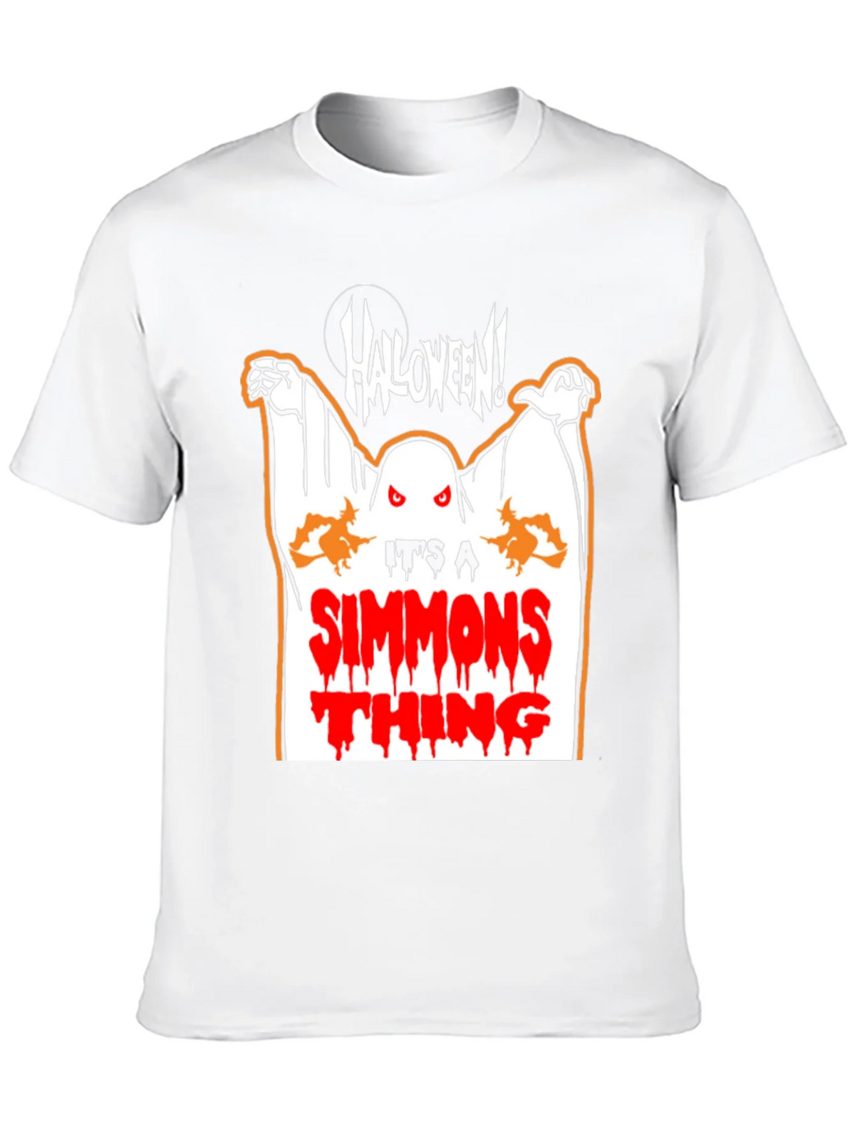 Halloween Simmons Thing Black T-Shirt product image 9