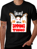 Halloween Simmons Thing Black T-Shirt product image 1