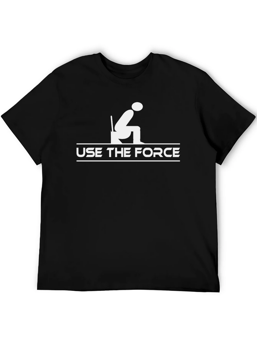 Use The Force Funny Graphic Tee product image 2