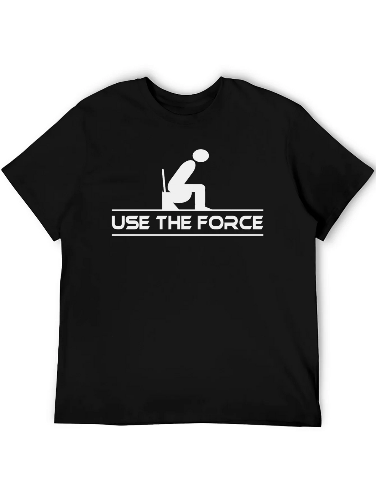Use The Force Funny Graphic Tee product image 2