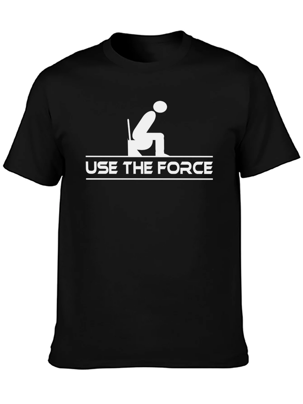 Use The Force Funny Graphic Tee product image 1