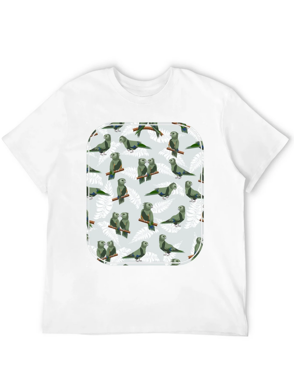 Parrot Print T-Shirt - Unique Graphic Tee product image 11