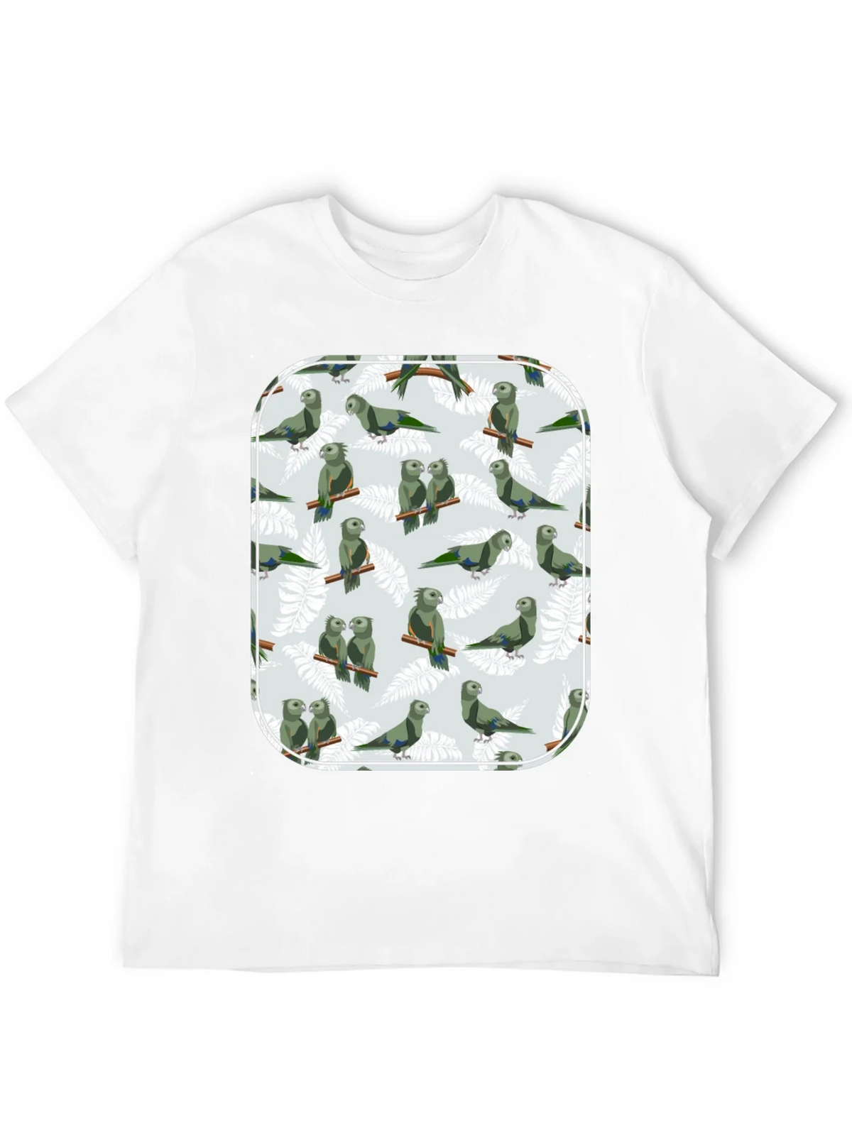 Parrot Print T-Shirt - Unique Graphic Tee product image 11