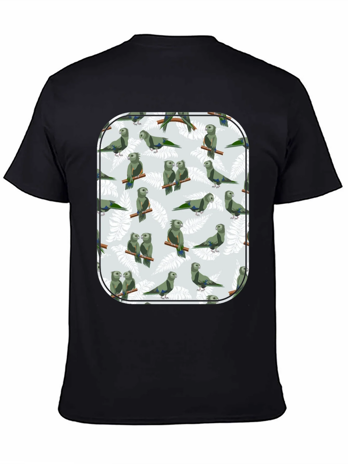 Parrot Print T-Shirt - Unique Graphic Tee product image 4