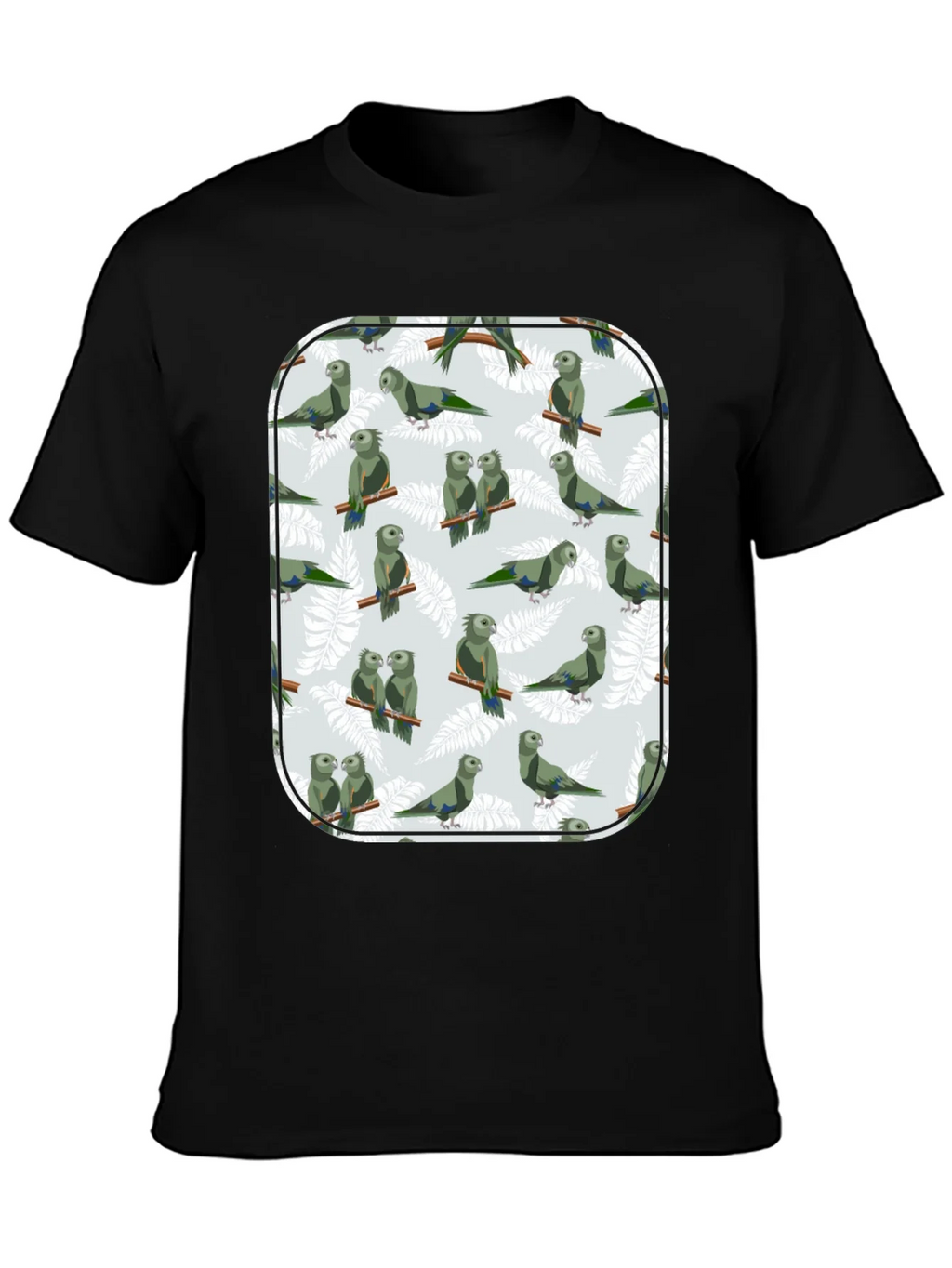 Parrot Print T-Shirt - Unique Graphic Tee product image 3