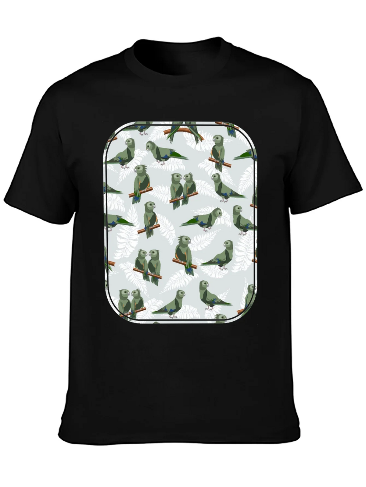 Parrot Print T-Shirt - Unique Graphic Tee product image 3
