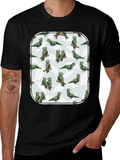 Parrot Print T-Shirt - Unique Graphic Tee product image 1