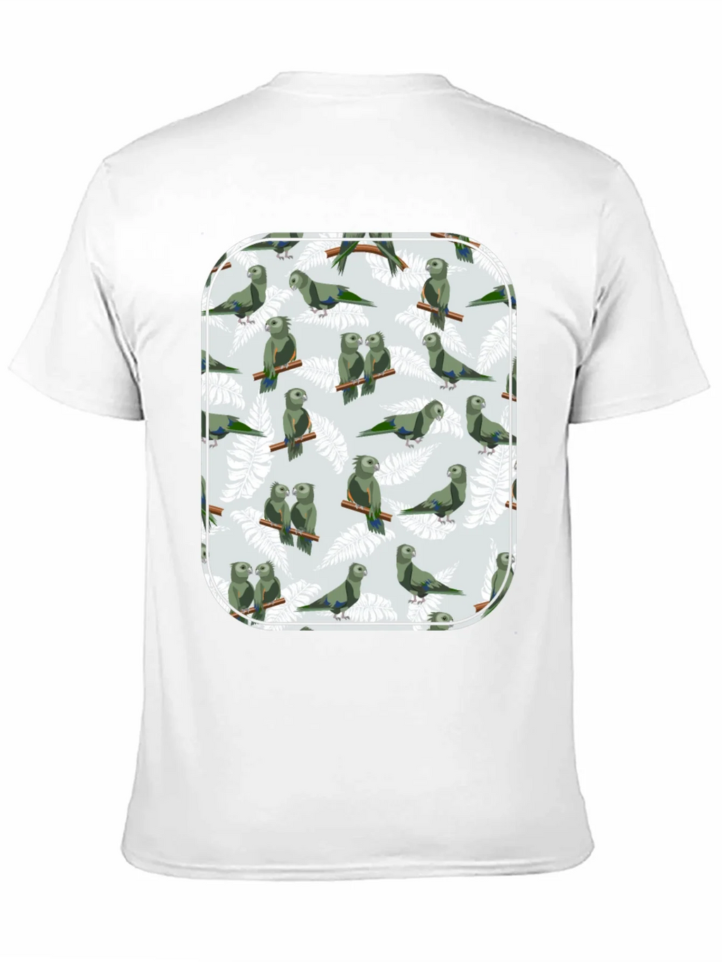 Parrot Print T-Shirt - Unique Graphic Tee product image 10