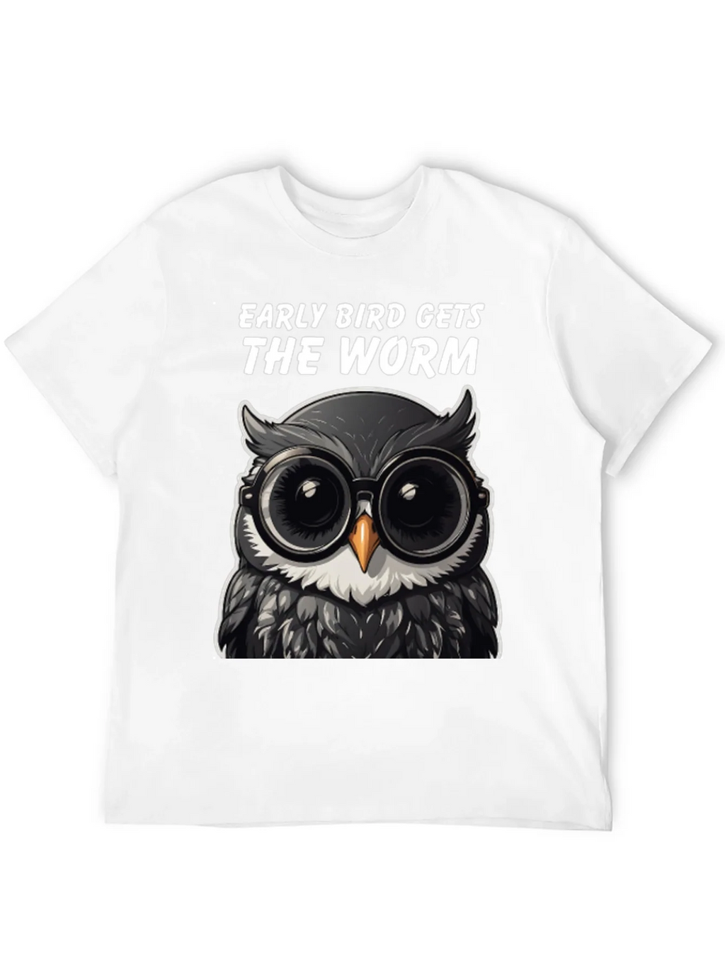 Early Bird Owl T-Shirt: Funny Birdwatching Tee product image 11