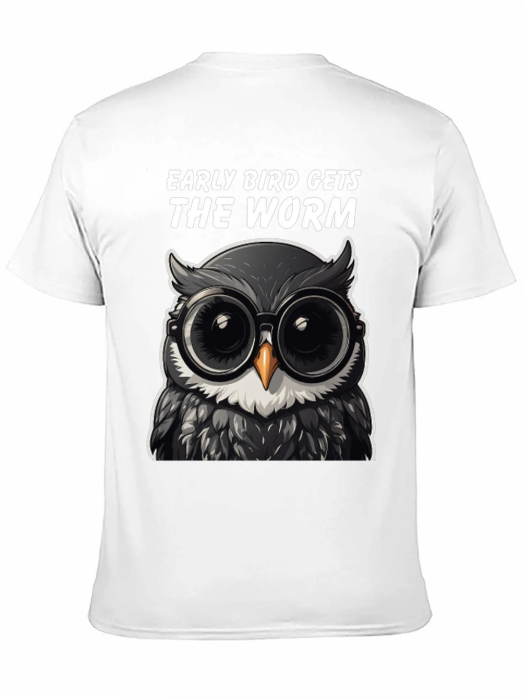 Early Bird Owl T-Shirt: Funny Birdwatching Tee product image 10
