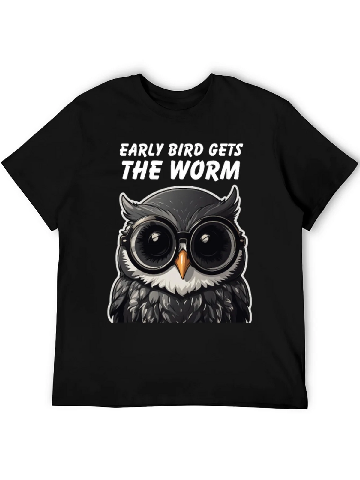 Early Bird Owl T-Shirt: Funny Birdwatching Tee product image 5