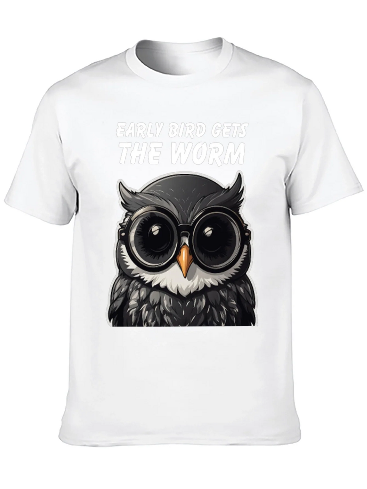 Early Bird Owl T-Shirt: Funny Birdwatching Tee product image 9