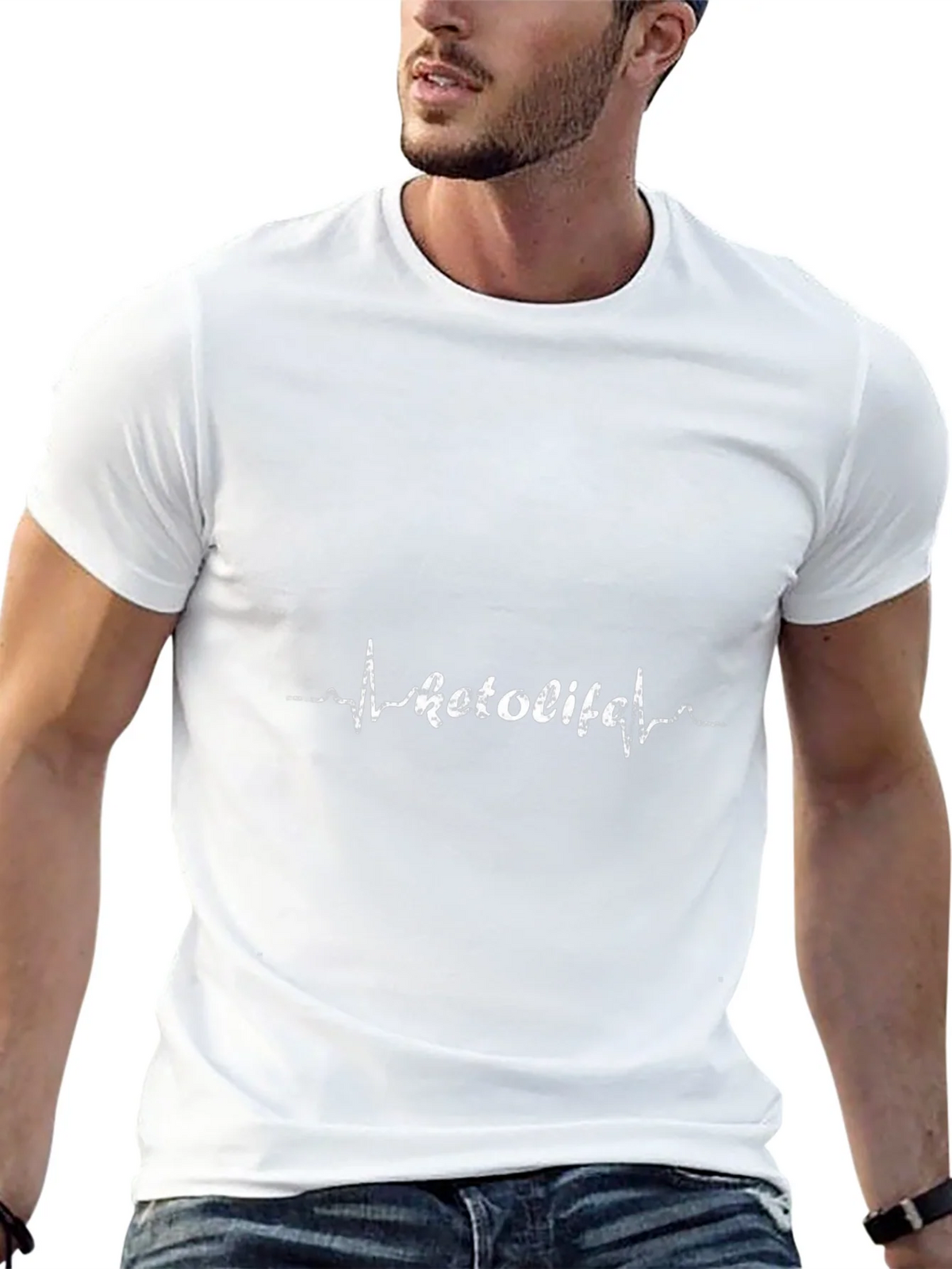 Keto Life Heartbeat T-Shirt product image 12