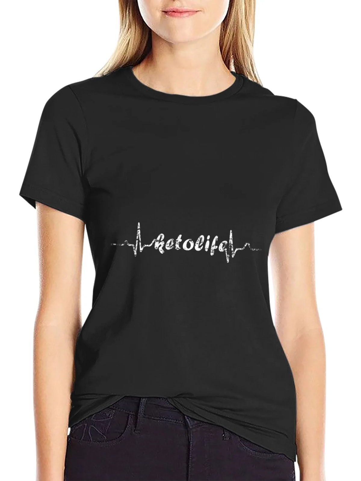 Keto Life Heartbeat T-Shirt product image 2