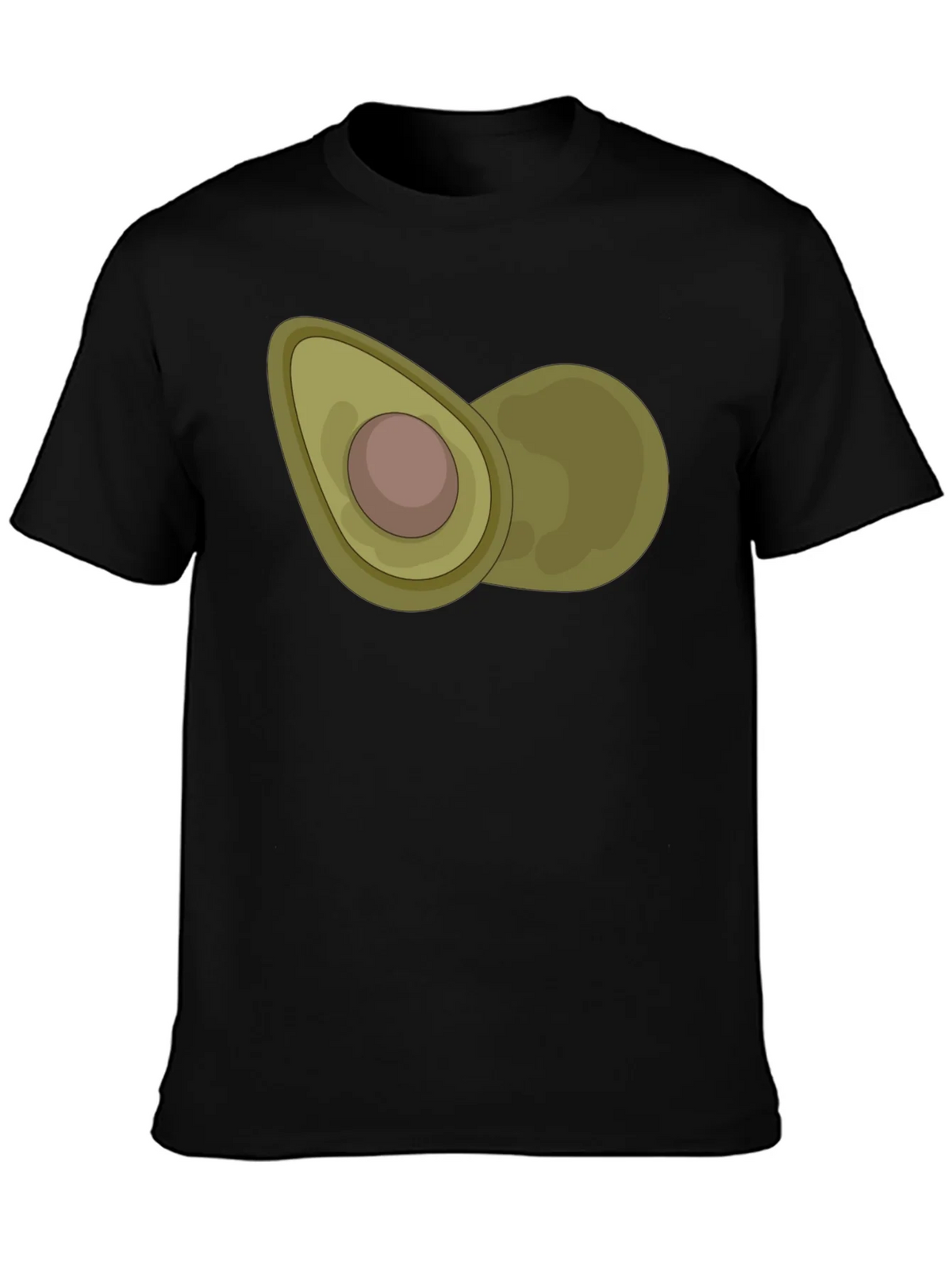 Avocado Graphic Print Black T-Shirt product image 3
