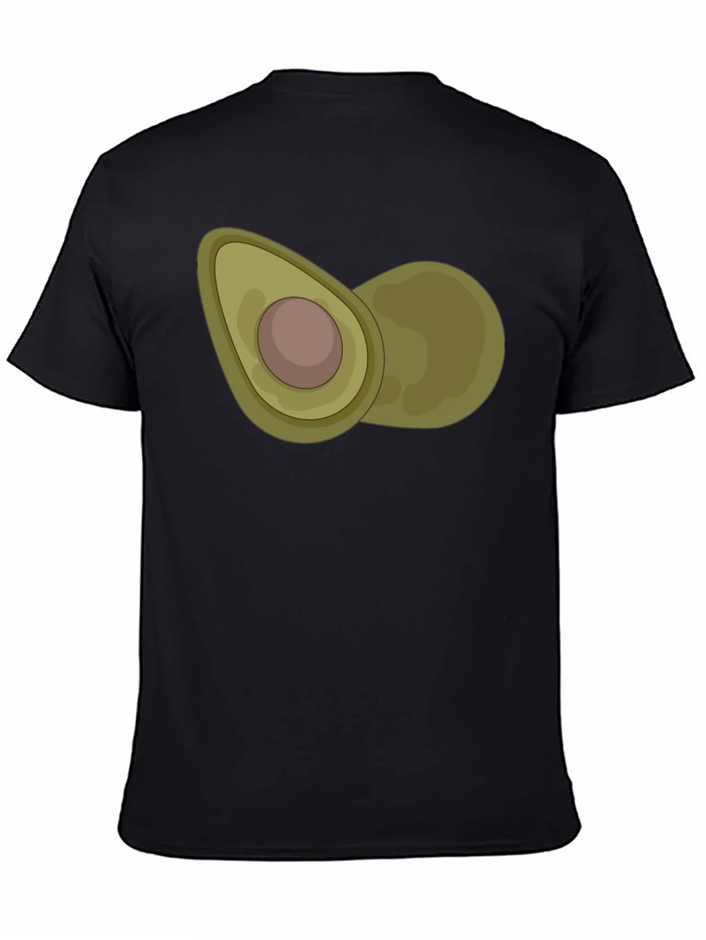 Avocado Graphic Print Black T-Shirt product image 4