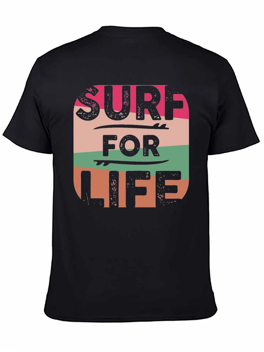 Surf For Life Graphic Tee - Retro Style product image 4