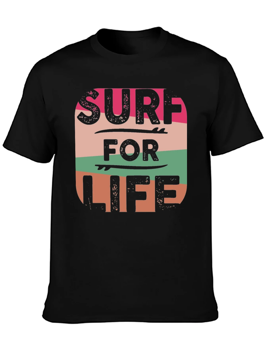 Surf For Life Graphic Tee - Retro Style product image 3