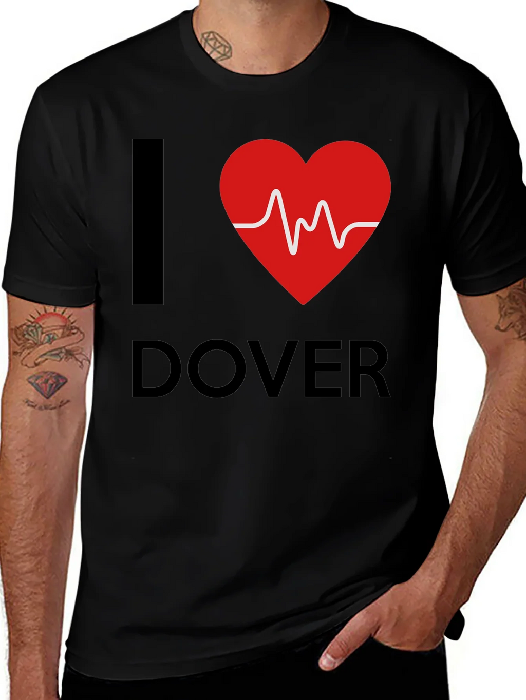 I Heart Dover T-Shirt - Love Shirt product image 1