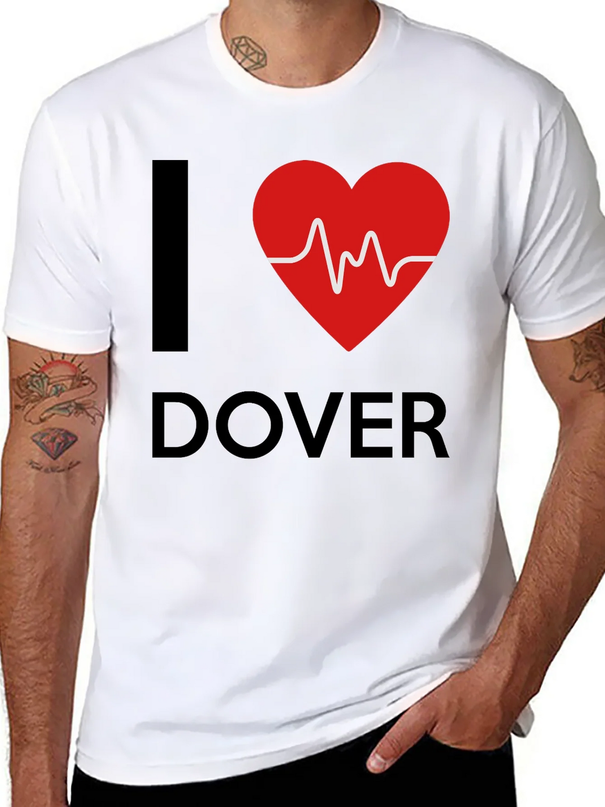 I Heart Dover T-Shirt - Love Shirt product image 7